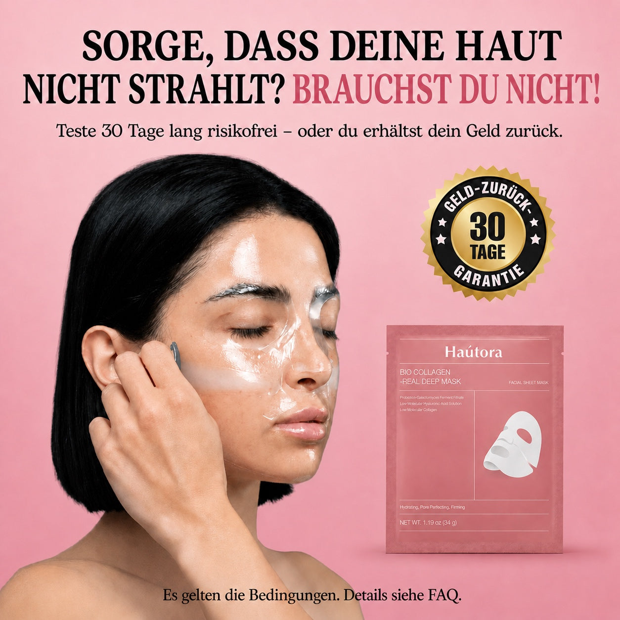 Hautora Bio-Kollagen-Maske 2.0